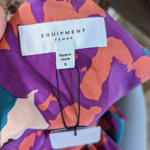 Equipment silk dress - Picture 6 of 6